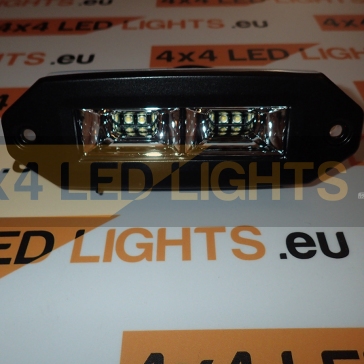 20W-os, 4 LED-es munkalámpa, kiegészítő lámpa, lökhárítóba szerelhető